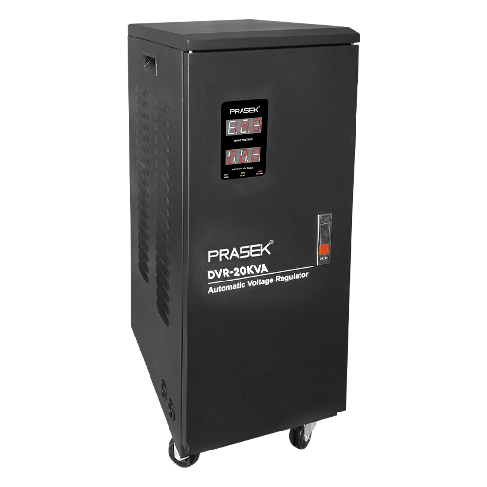 DVR-20KVA Estabilizador servomotor con pantalla digital 20000W"PRASEK
