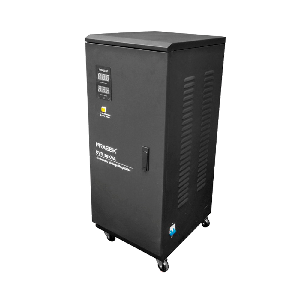 DVR-30KVA Estabilizador servomotor con pantalla digital 30000W"PRASEK