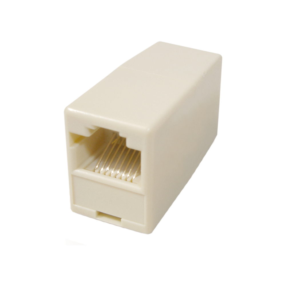 PR-1/8P8C  EMPALME DOBLE RJ-45 8P8C "PRASEK"