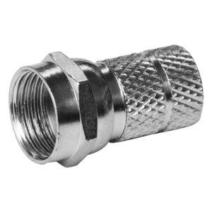 PR-1008C  CONECTOR F RG-6 ROSCA 18MM "PRASEK" (100 Und)