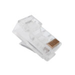 PR-20/8P8C Plug red 8 hilos RJ-45 "PRASEK"