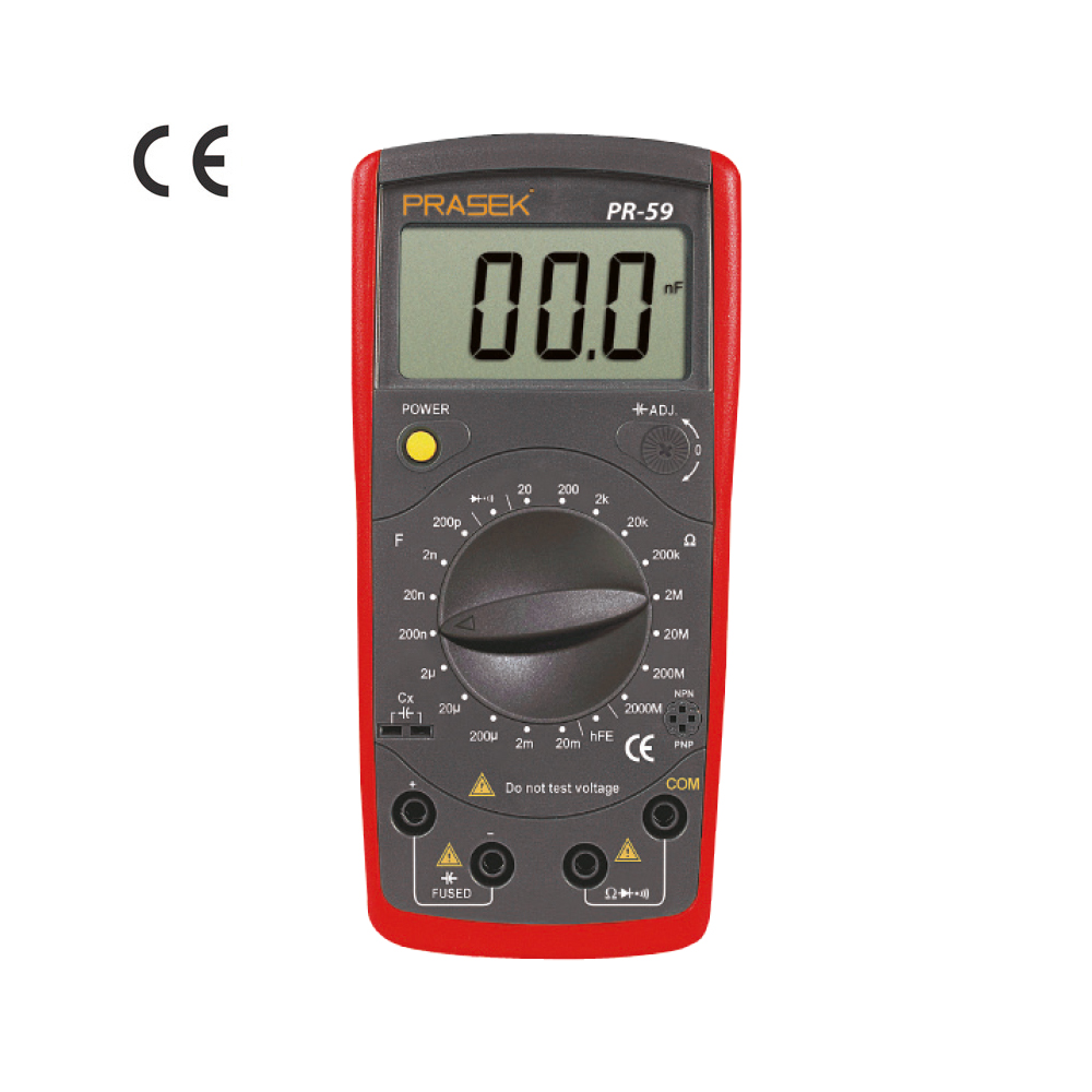 PR-59 Capacímetro digital "PRASEK PREMIUM"