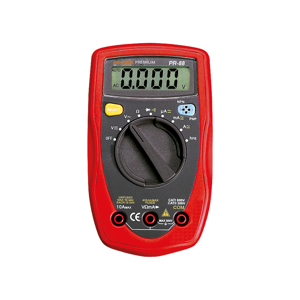 PR-88 Multitester digital autorango "PRASEK PREMIUM"