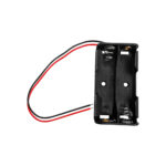 PR-9102BK PORTA PILA X 2 AA NEGRO "PRASEK"
