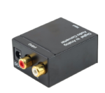 PR-AC/PW  Convertidor de audio digital óptico a analógico RCA + CABLE "PRASEK"