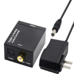 PR-AC/PW  Convertidor de audio digital óptico a analógico RCA + CABLE "PRASEK"