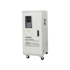 SVC-M 15KVA ESTABILIZADOR SERVO. C/ PANTALLA DIGITAL 15000W "PRASEK"