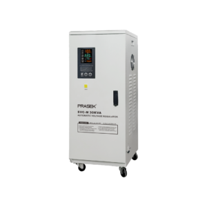 SVC-M 30KVA ESTABILIZADOR SERVO. C/ PANTALLA DIGITAL 30000W "PRASEK"